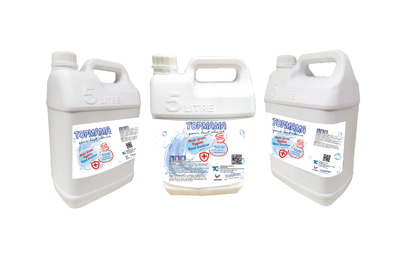 Medic Grade Hand Sanitizer - 5L
